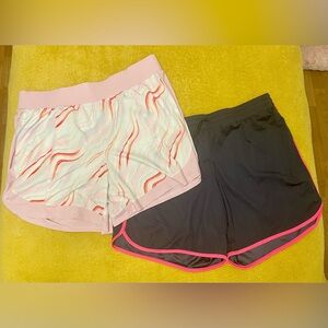 Two Pair of Ladies Athletic Shorts NWOT